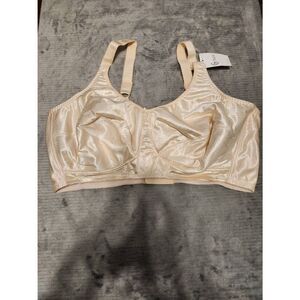 NWT Trulife 297 44DD Rose Full Support Embossed Pocketed Mastectomy Bra